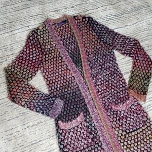 Prana Crochet Sweater